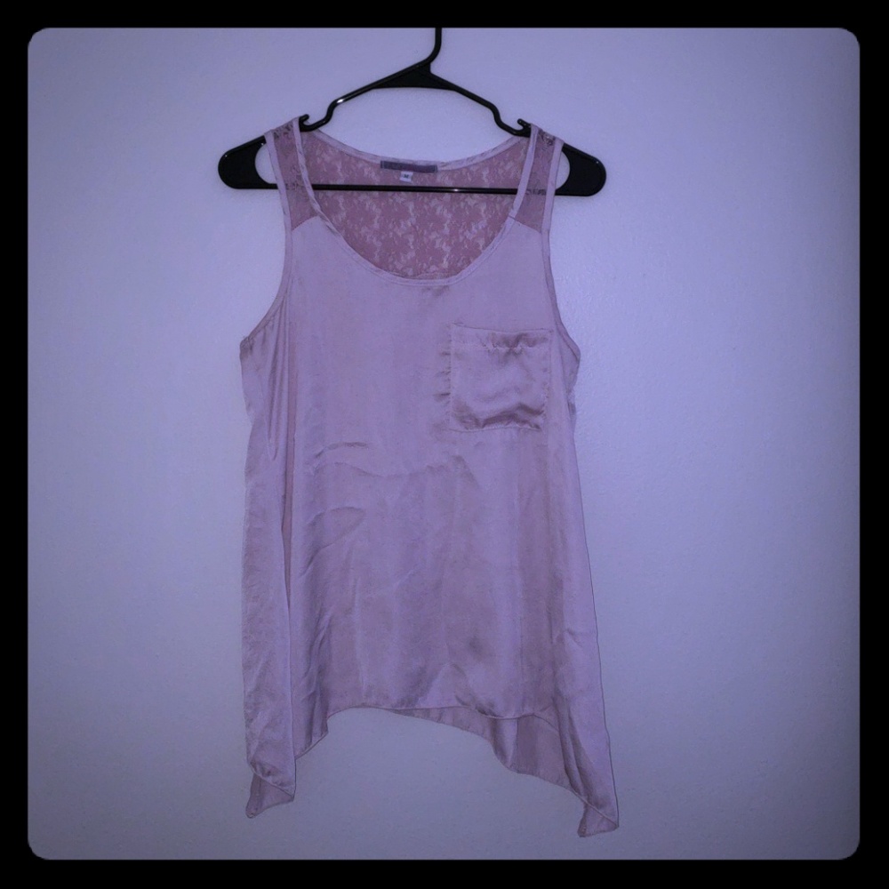 Julies closet silk tanktop